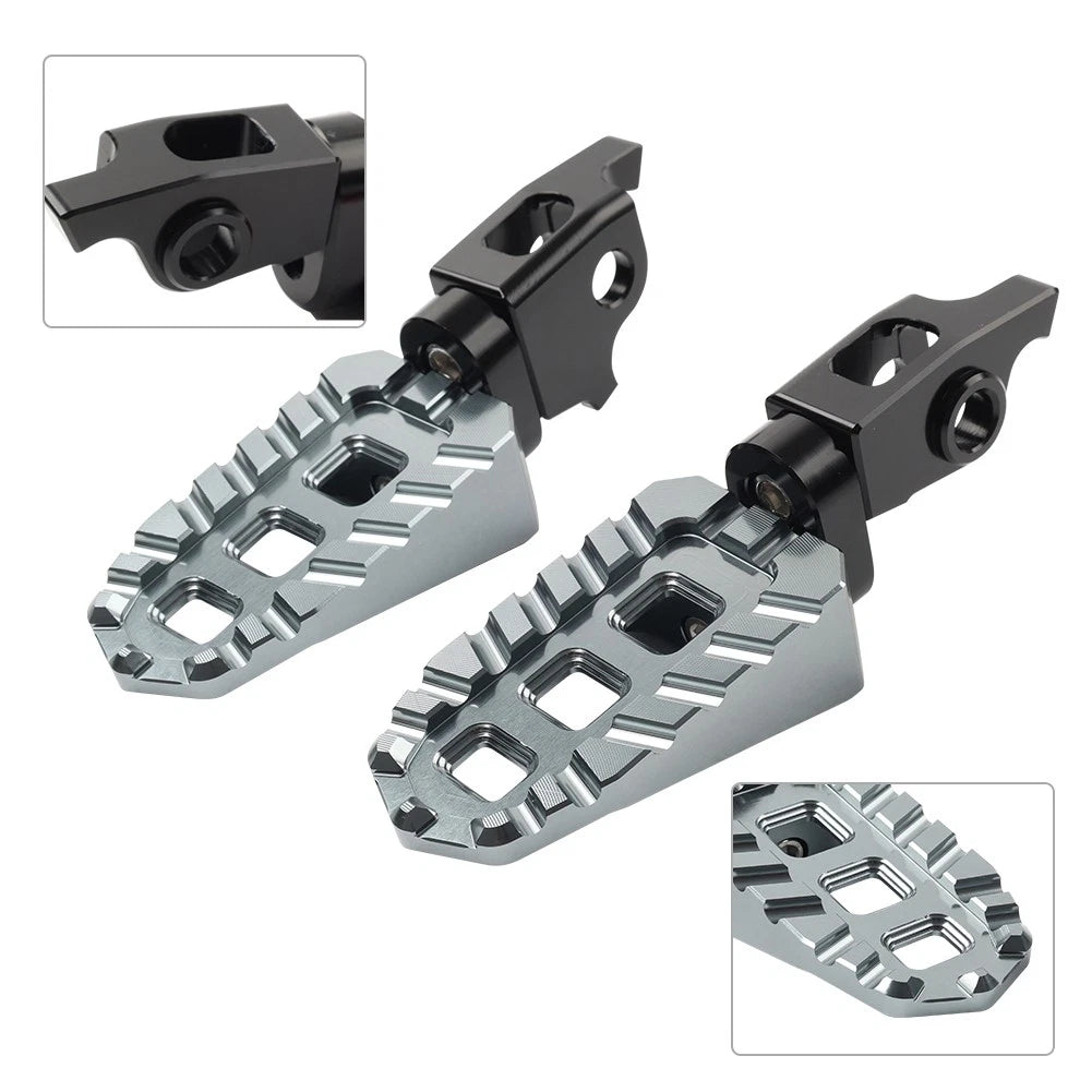 Front Foot Pegs for Honda CRF1000L Africa Twin (2016–2023)