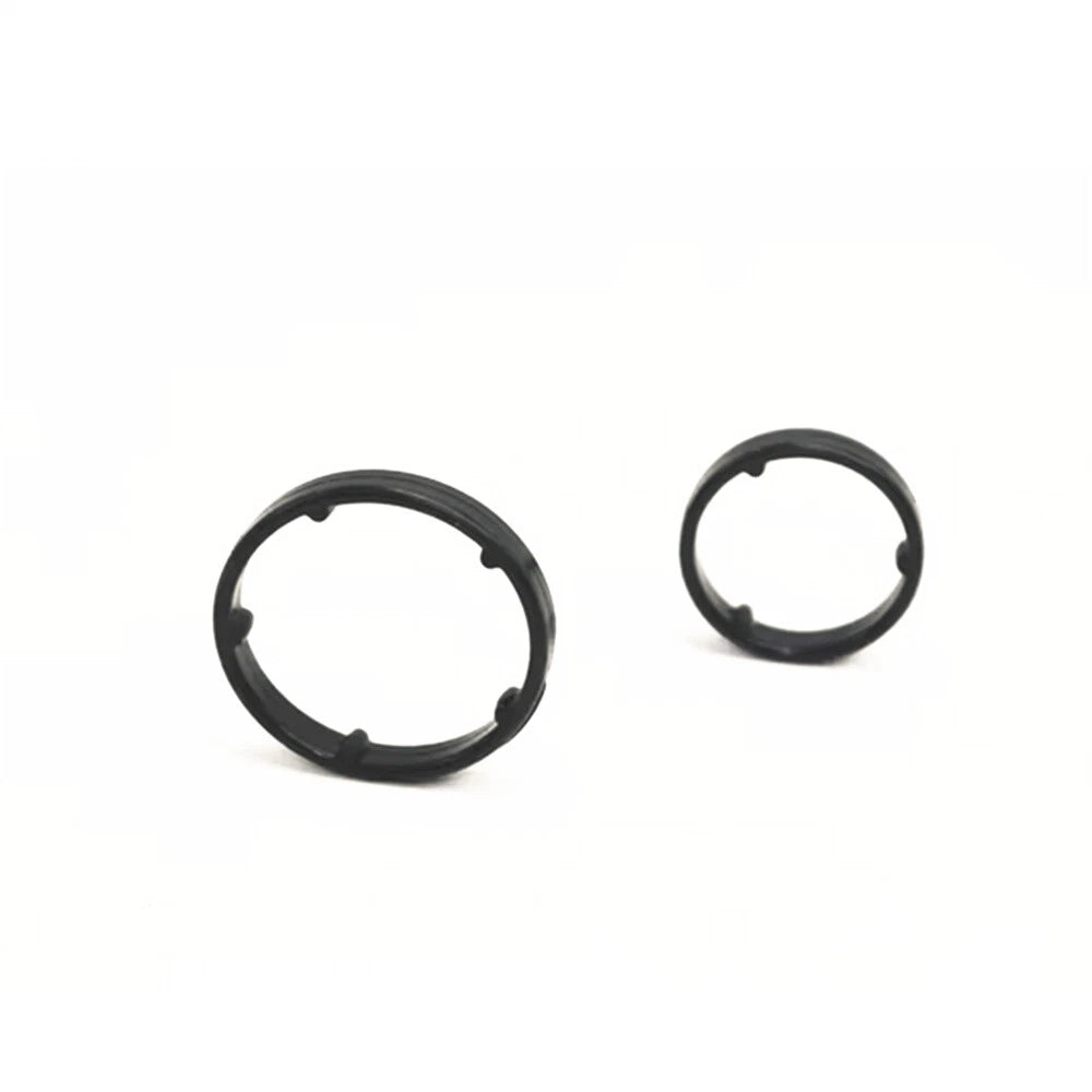 2 Pcs Engine Rear Oil Filter Seal for Hyundai Santa Fe (26316-2F001, 26317-2F001)