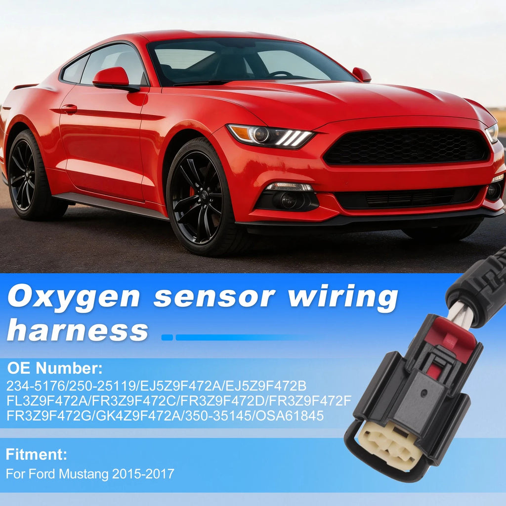 O2 Oxygen Sensor Connector Pigtail for Ford Mustang (2015–2017) No.234-5176