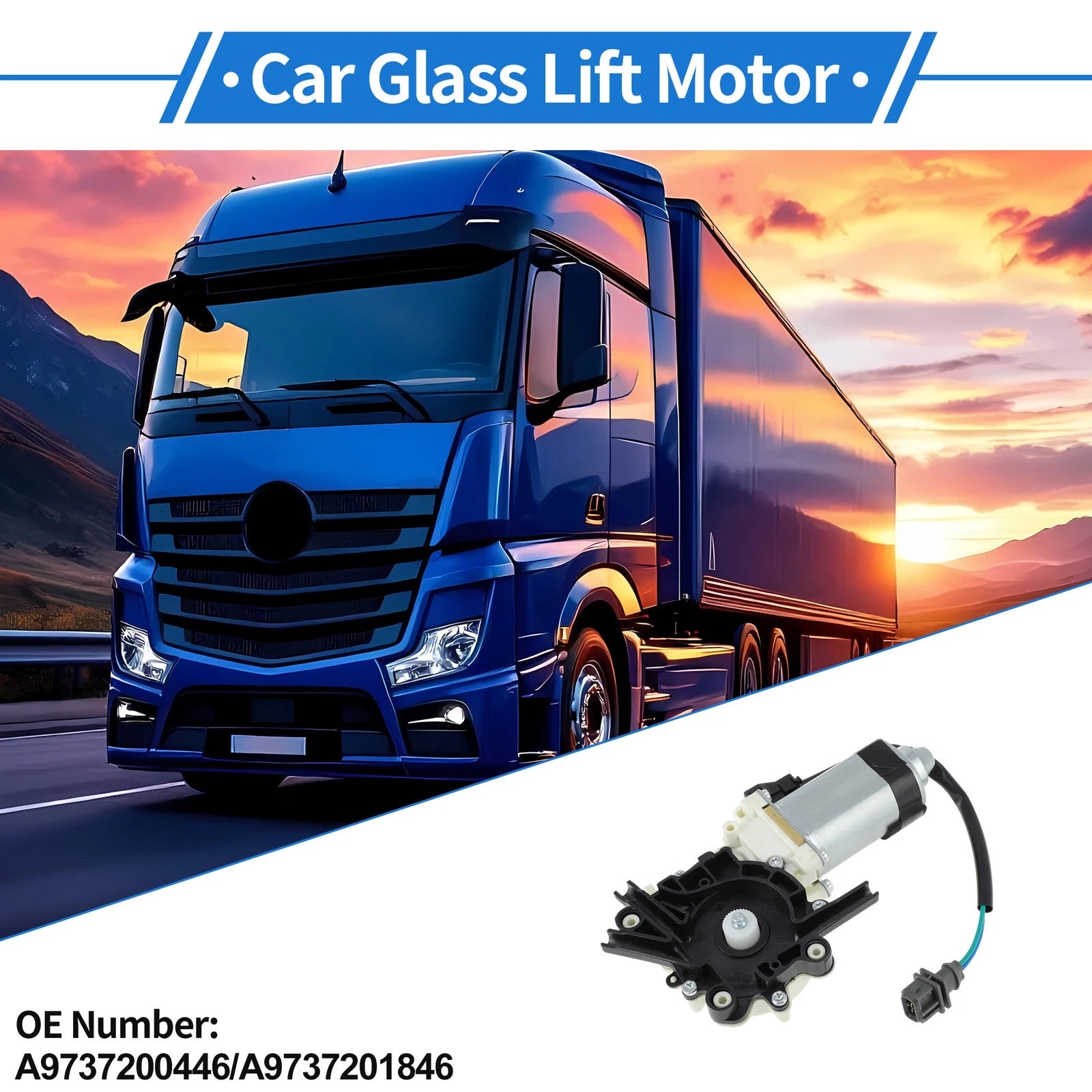 Power Window Regulator Lift Motor Replacement for Mercedes-Benz Atego Axor (2005–2014)