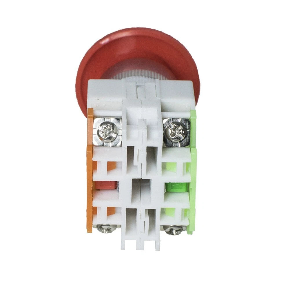 Mushroom Head Safety Stop Switch 22mm Red for Control Panel