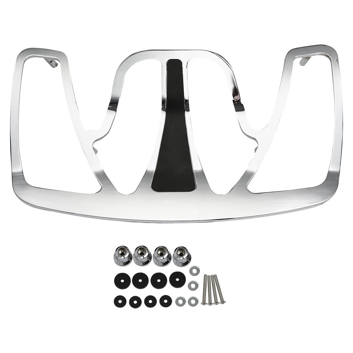 Chrome/Black Trunk Top Luggage Rack for Honda Goldwing GL1800 (2001–2017)