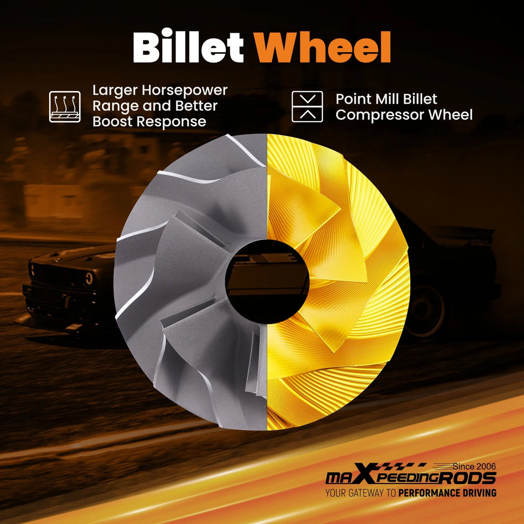 Billet Turbocharger for Universal Performance (1050 HP)