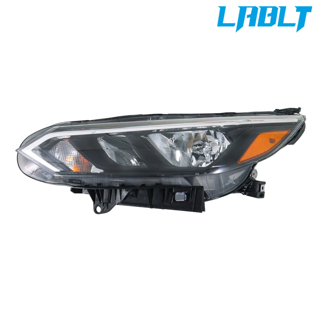 Left Side Headlight Halogen Black Clear for Nissan Sentra (2024–2025)