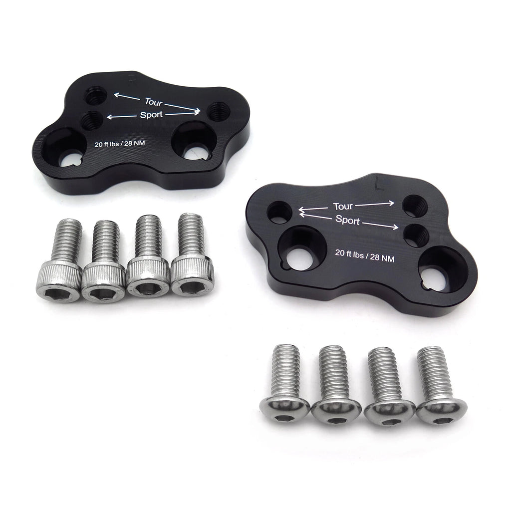 Handlebar Risers for Honda GL1800 (2018–2019) Aluminum