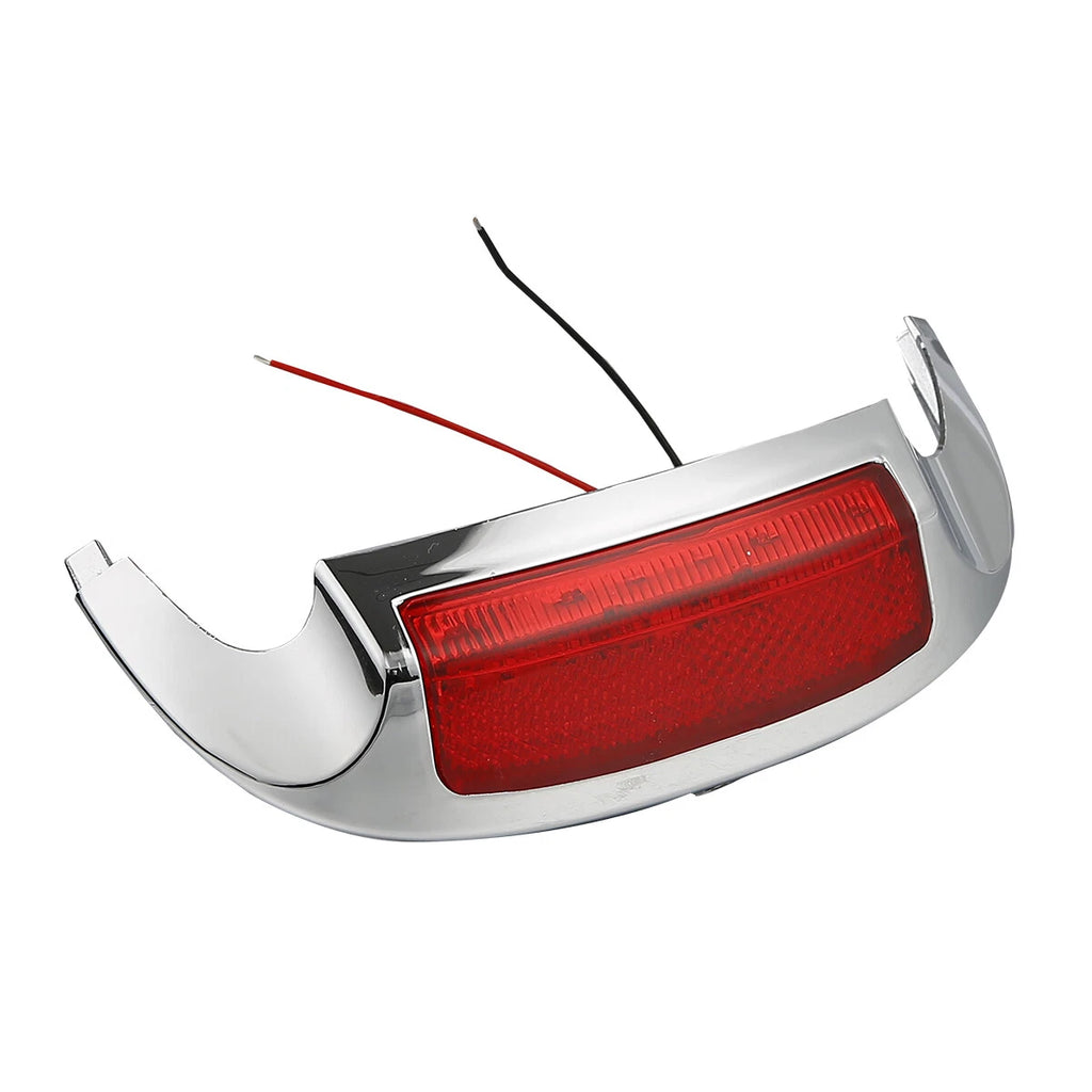 Front Fender Tip LED Red Lens Light for Harley Electra Glide (2014–2023)