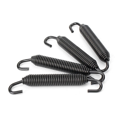 2PCS Black Universal Long Stainless Header Exhaust Springs 83mm