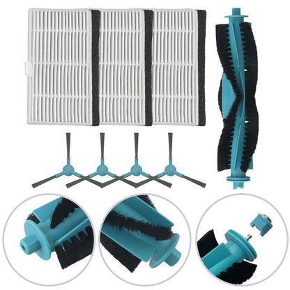 Main Brush and Side Brush Filter Replacement for Honor Choice Robot Cleaner M1