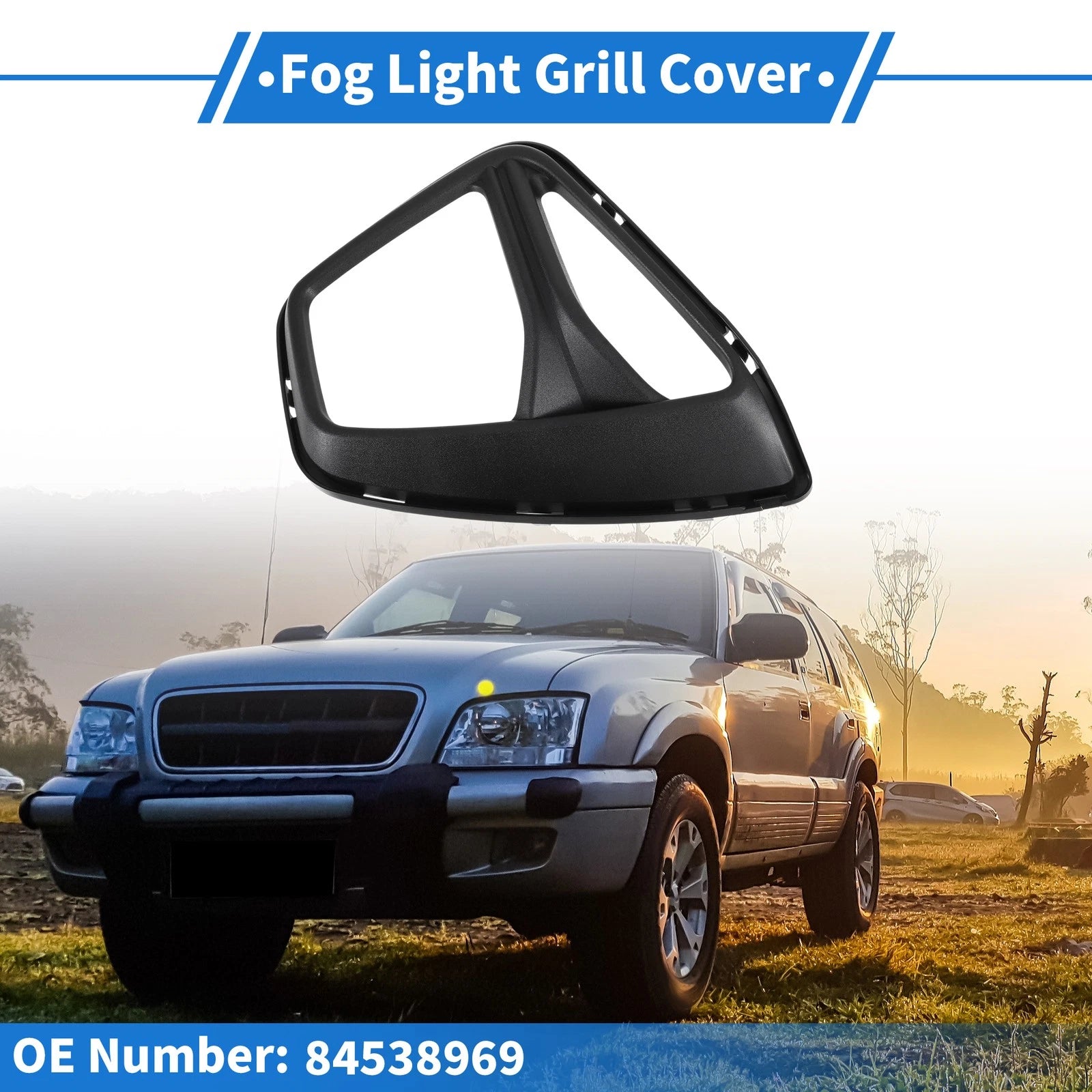 Front Right Fog Light Grill Replacement for Chevrolet Blazer (2019–2022)