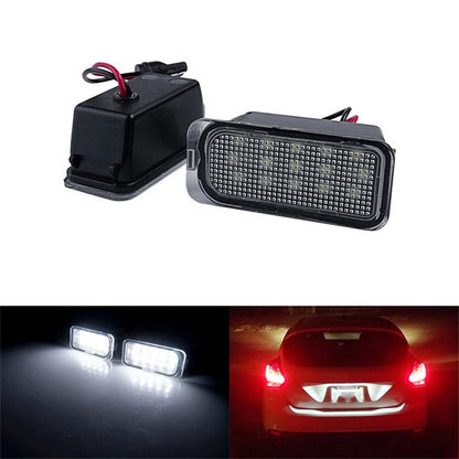 2Pcs LED License Plate Light for Ford Transit Courier Tourneo Focus S-Max (2014–2023)