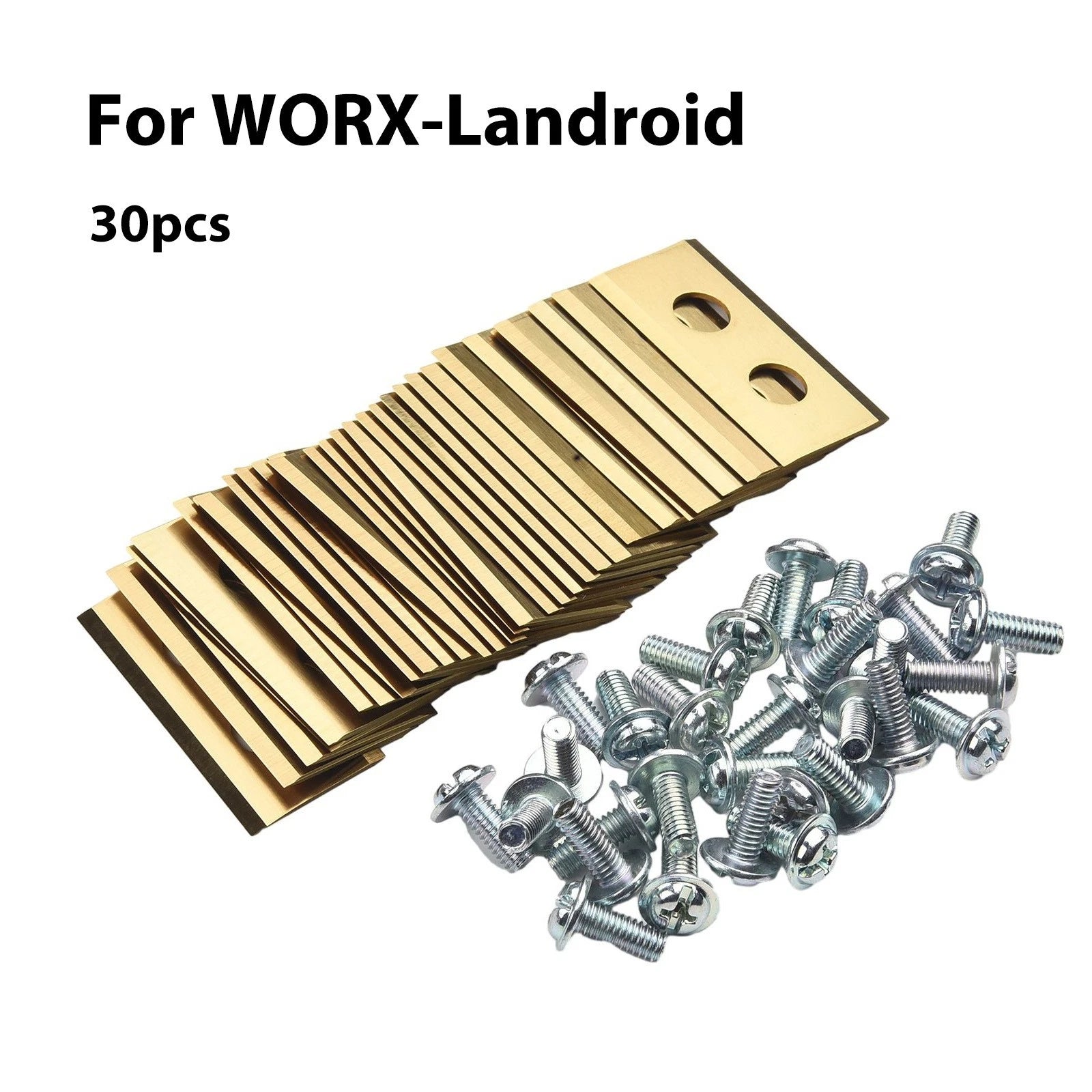 30 Replacement Blades for Lawn Mower (Universal Fit)