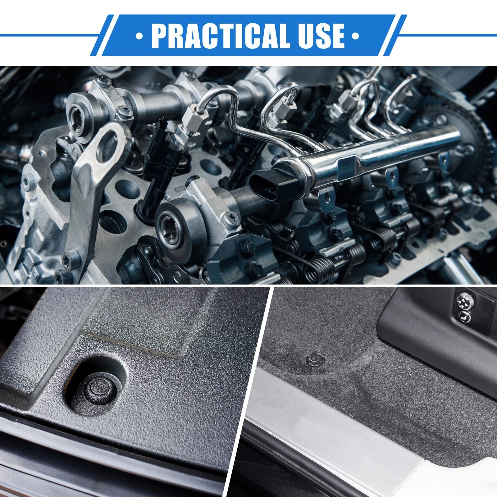 40 Pcs Fender Liner Clips for Honda