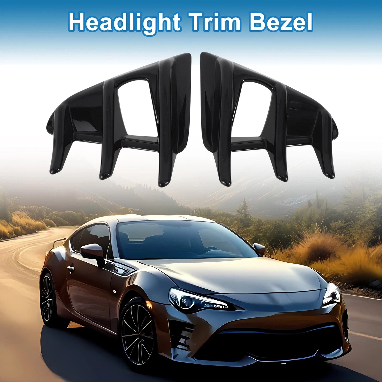 Headlight Trim Bezel Front Left Right for Toyota 86 (2016–2020)