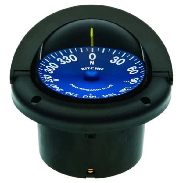 Ritchie Supersport Compass for Ritchie SS-1002 (Black, Blue Dial)