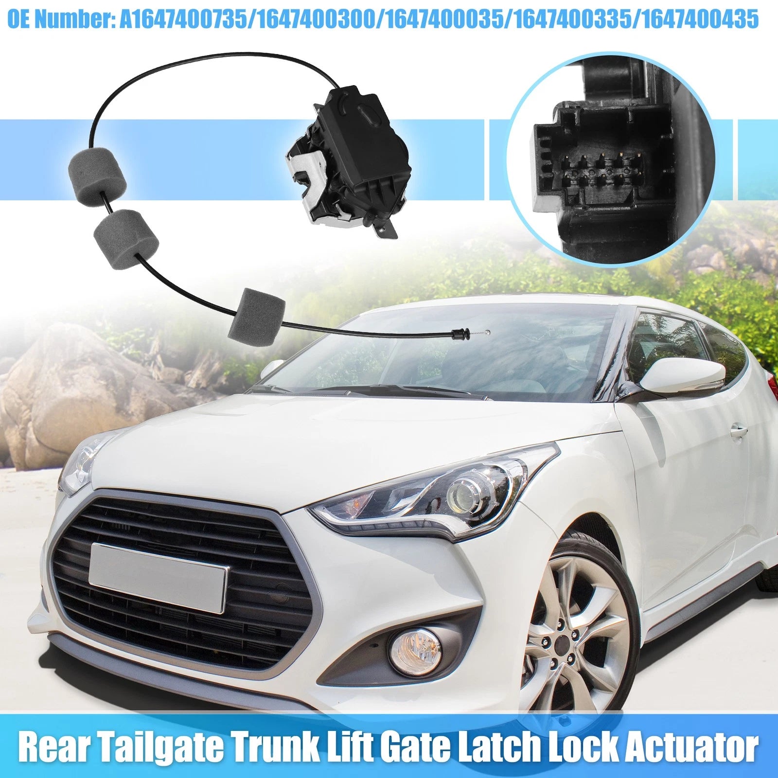 Tailgate Trunk Latch Lock Actuator for Mercedes-Benz GL ML R (2013–2018)
