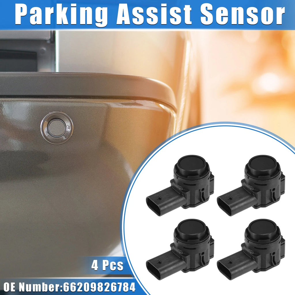 4 Rear Bumper Parking Assist Sensors Replacement for BMW 330i (2006–2013)