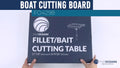 Fillet Table Cutting Board with Rod Holder Mount - FO4298