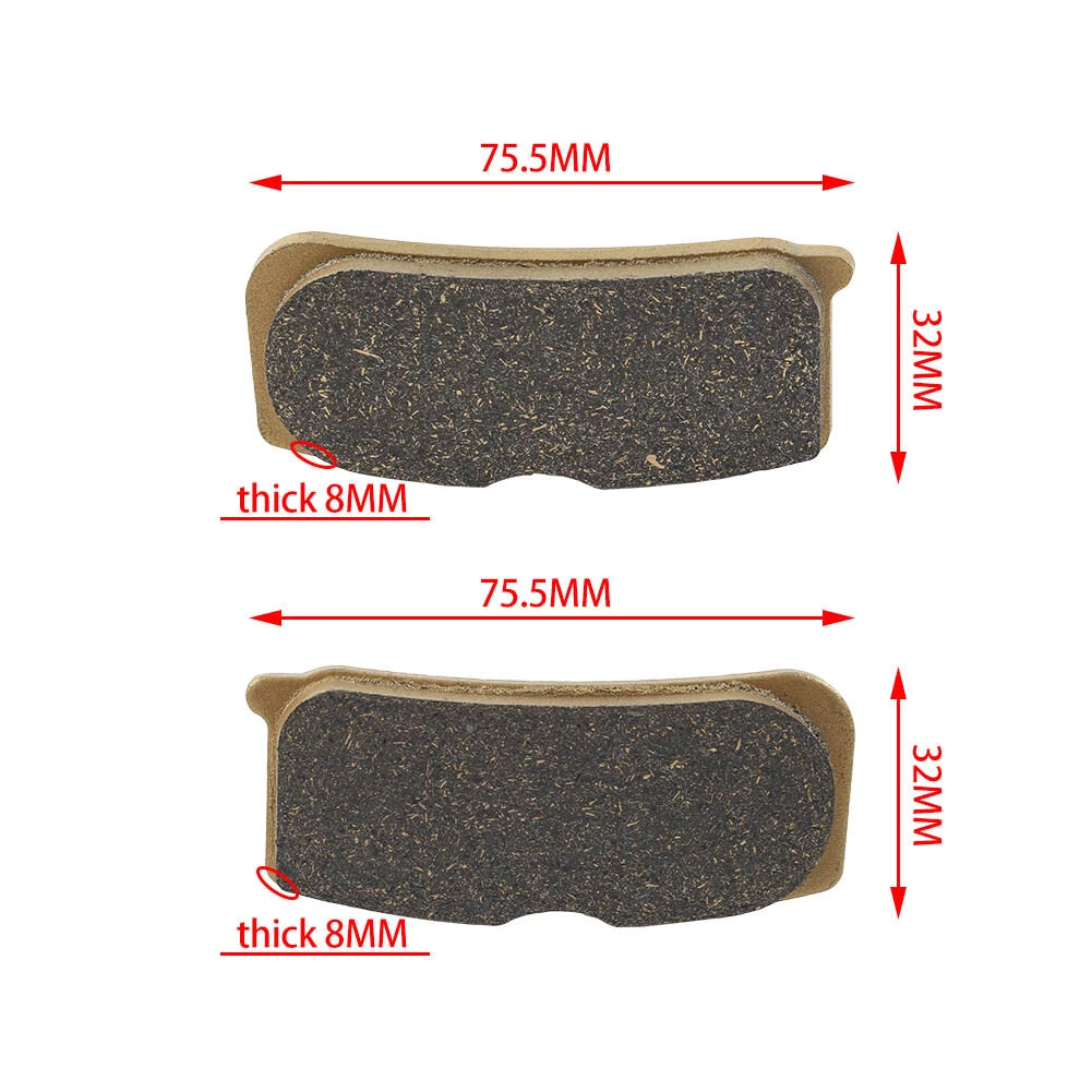 Front Brake Pads for Can-Am Spyder RS SE5 SM5 RT (2008–2012)
