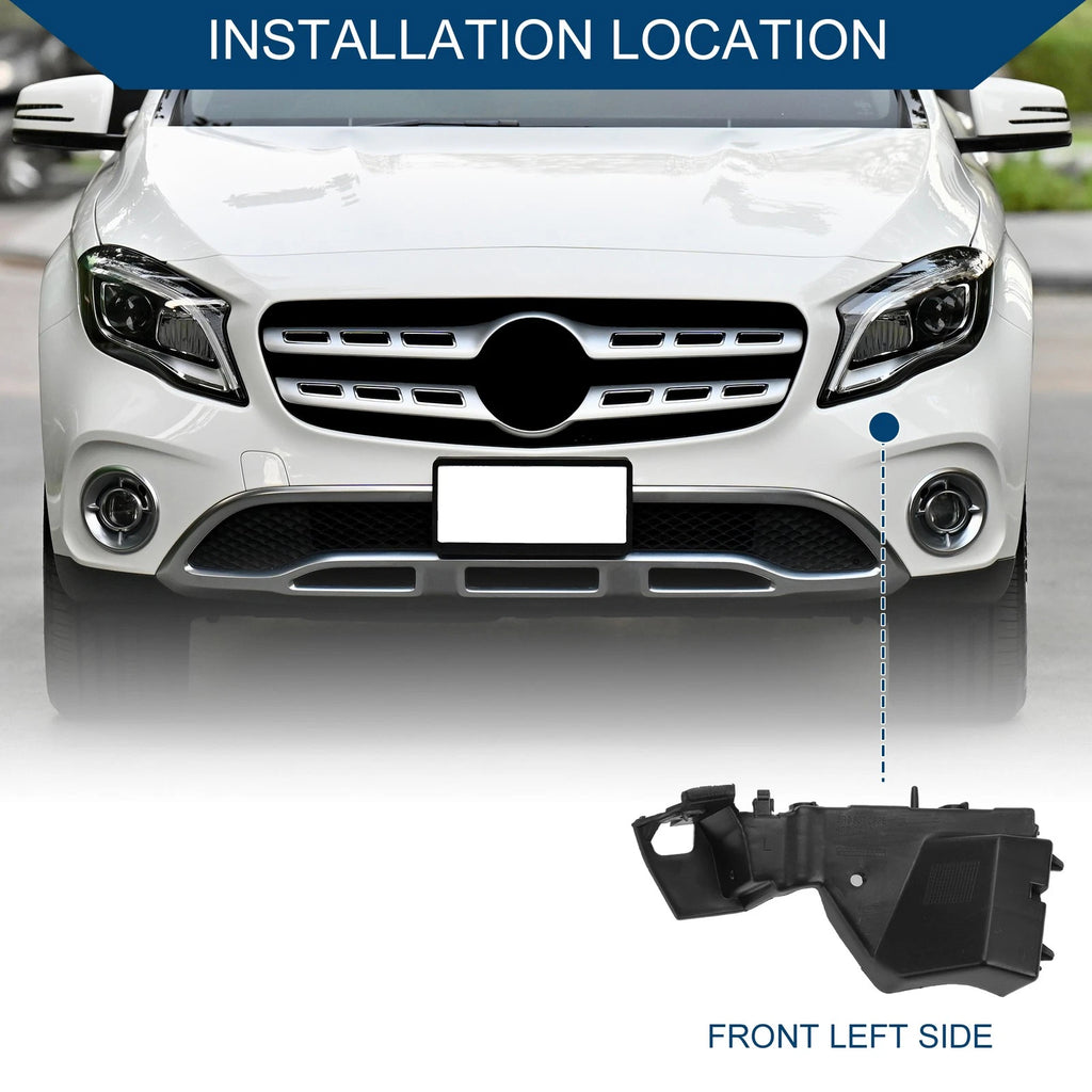 Left Front Bumper Support Bracket Replacement for Audi Q5 (2009–2017)