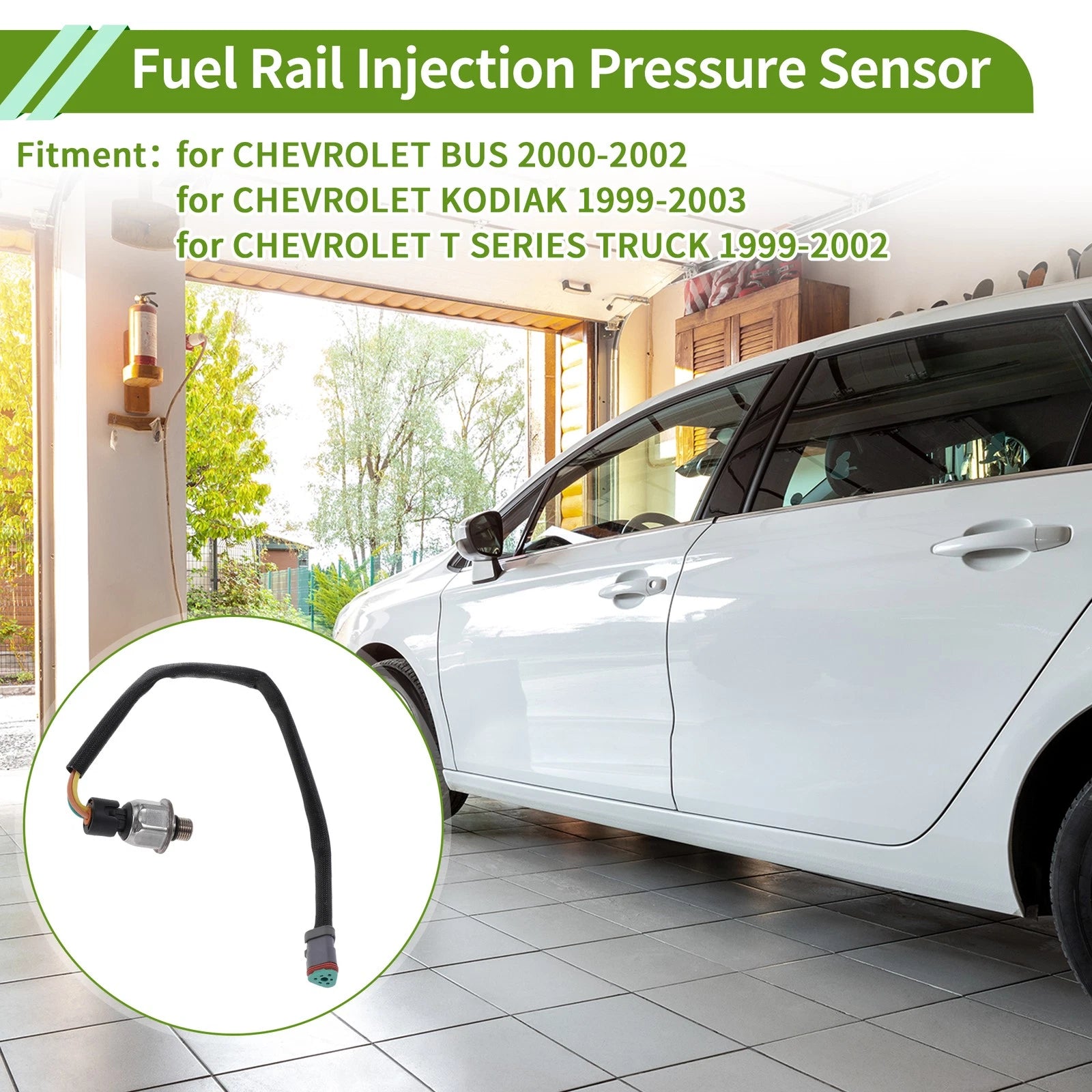 Fuel Injection Pressure Sensor Replacement for Chevrolet Bus (2000–2002)