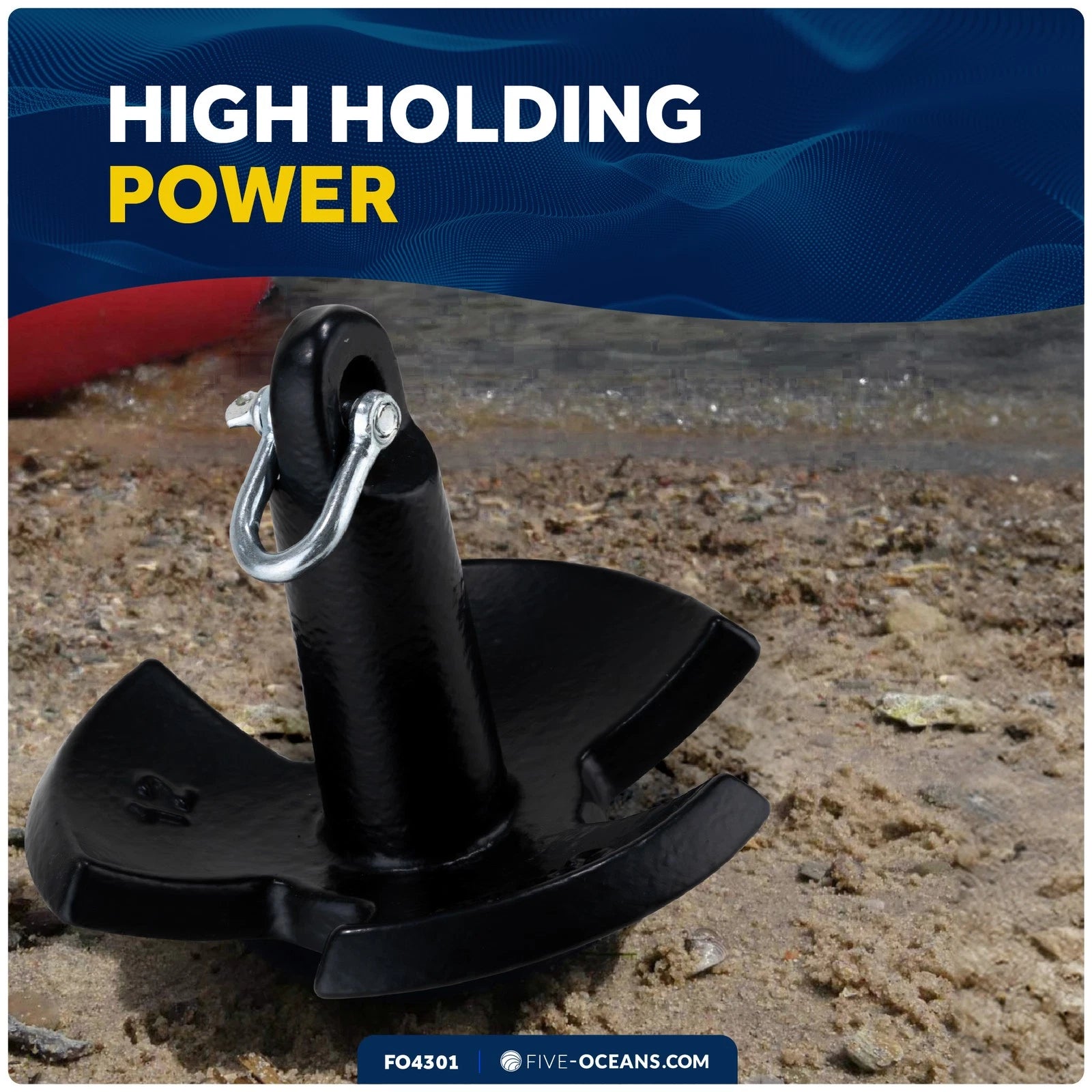 12 Lb River Boat Anchor for FO4301
