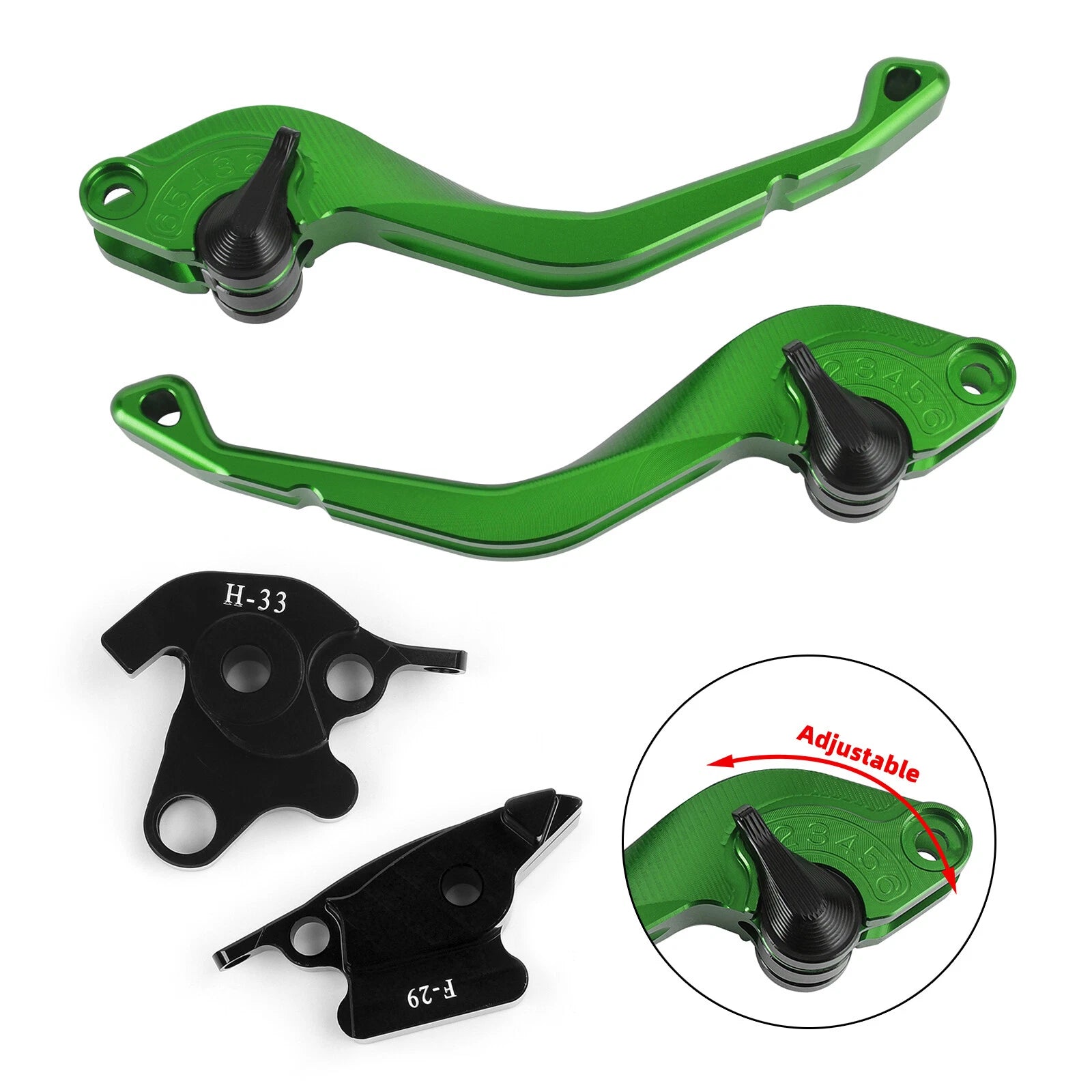 CNC Short Clutch Brake Lever for Honda VFR 1200 (2010–2013) RC51 (2000–2006) T9
