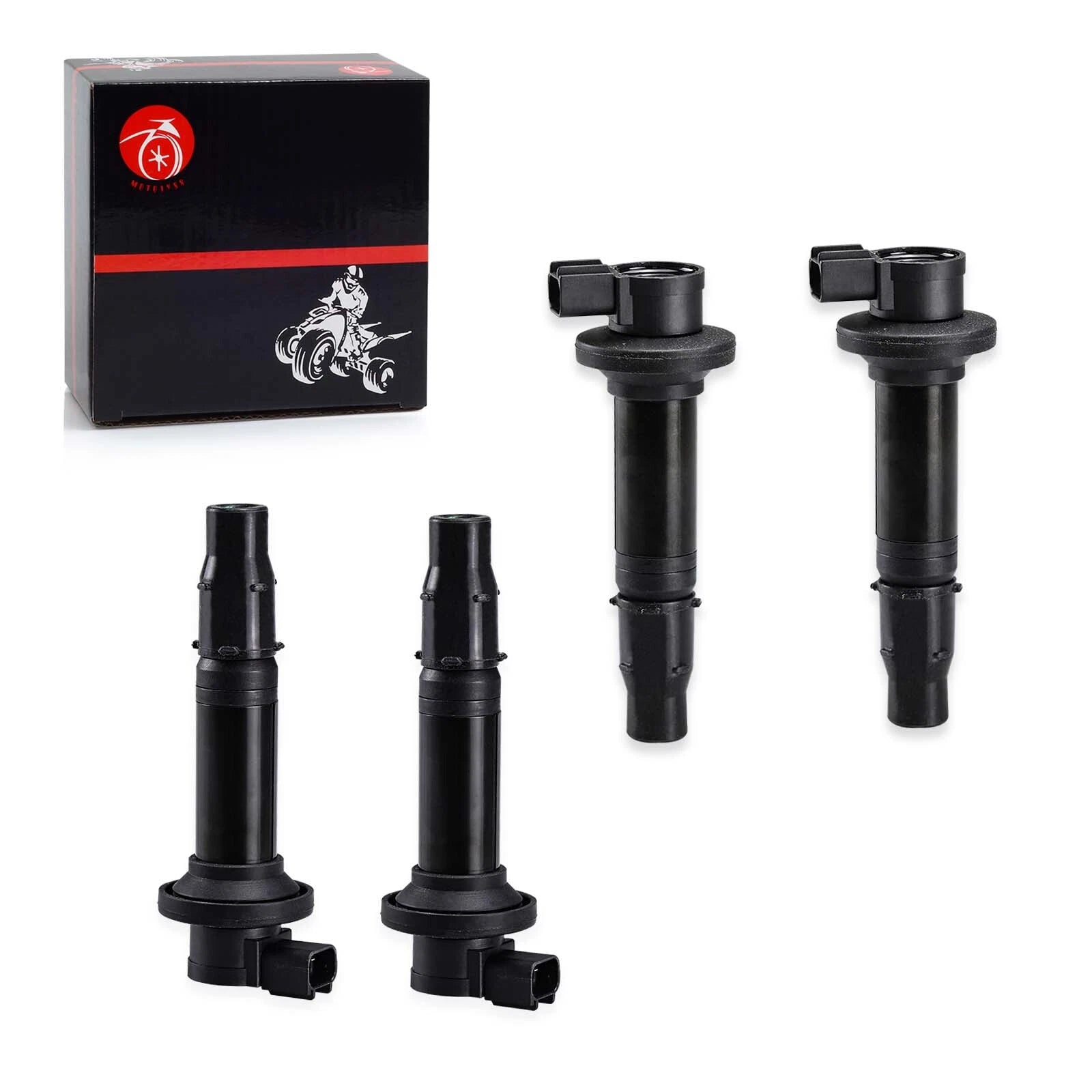 Ignition Coil Set of 4 for Yamaha YZF-R6 (1999–2002) 5EB-82310-00-00