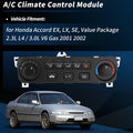 A/C Heater Climate Control Module for Honda Accord (2001–2002)