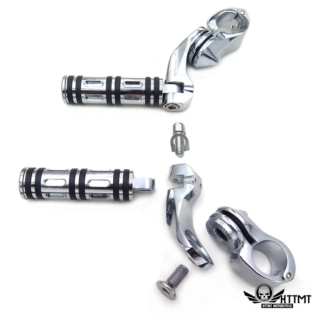 2.5" Short Angled Adjustable Foot Peg Kit for Harley Iron 883 (2009–2023)