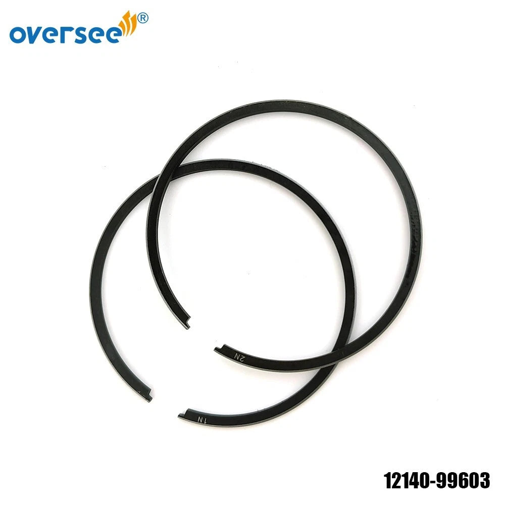 Set of 2 Ring Set for Suzuki DT8 Outboard (2-9HP) (12140-99603, 99604)