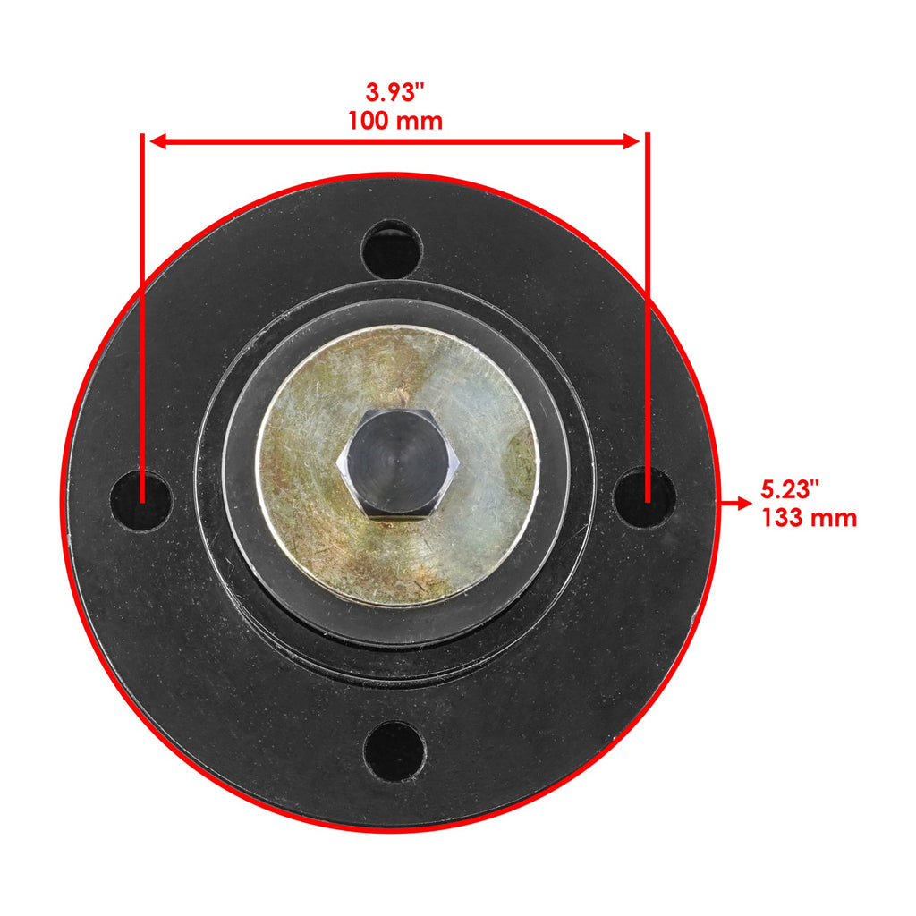 Deck Spindles with 5 inch Pulley Replacement for Land Pride (2000–2010)