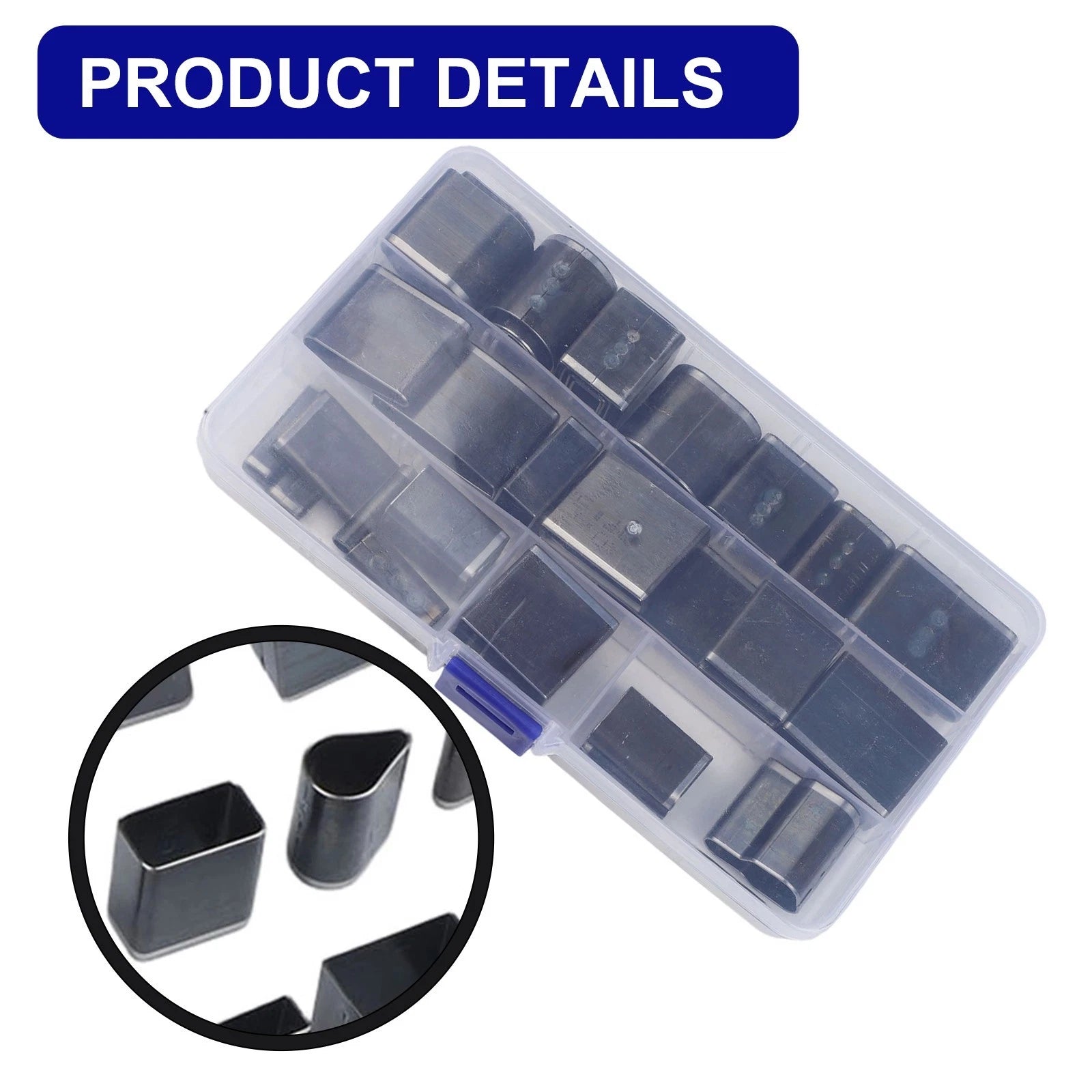 Leather Punch Tool Kit for Crafts (55 Pcs)