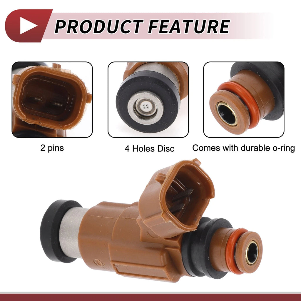 Fuel Injector Replacement for Mazda 626 2.0 (2000–2001) 1 Pc Brown