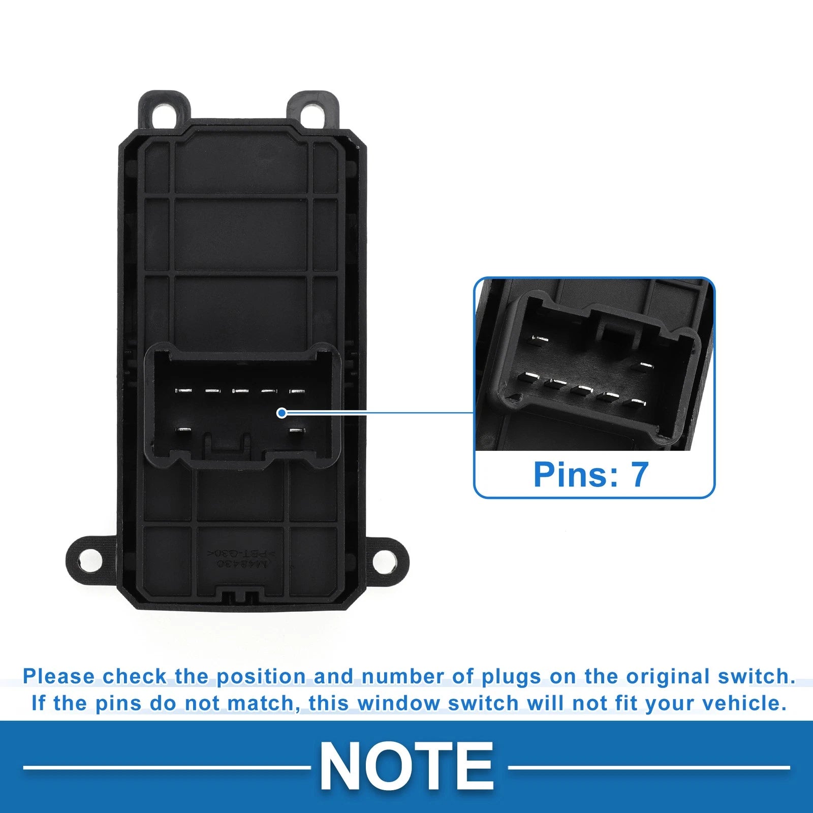 Power Window Switch for Honda CR-V (2012–2013)