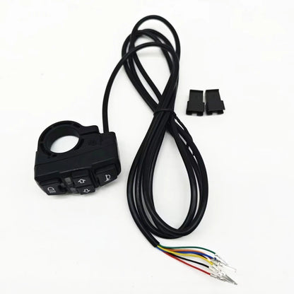 Handlebar Horn Button Turn Signal Fog Light Controller Switch for Motorcycle Scooter