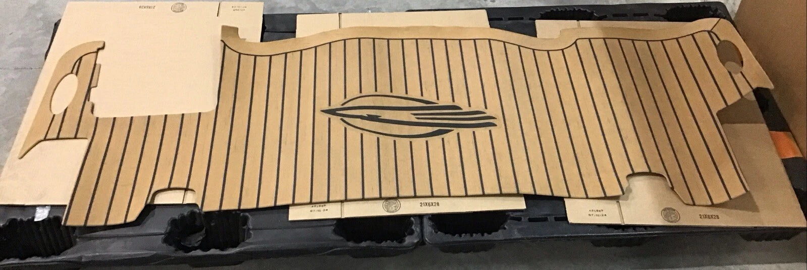Teak Swim Platform Decking for Chaparral 257 SSX (60.00174)