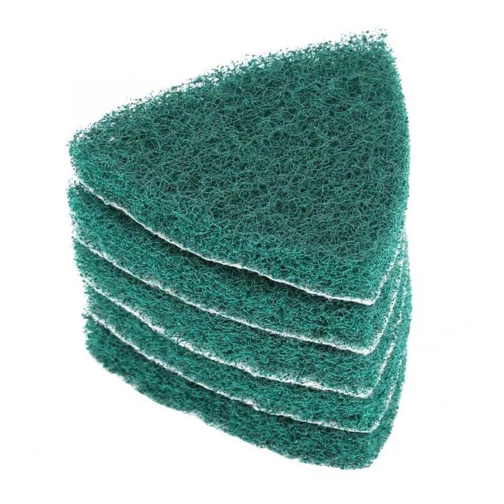 5X Triangle Scouring Pads for Grinding