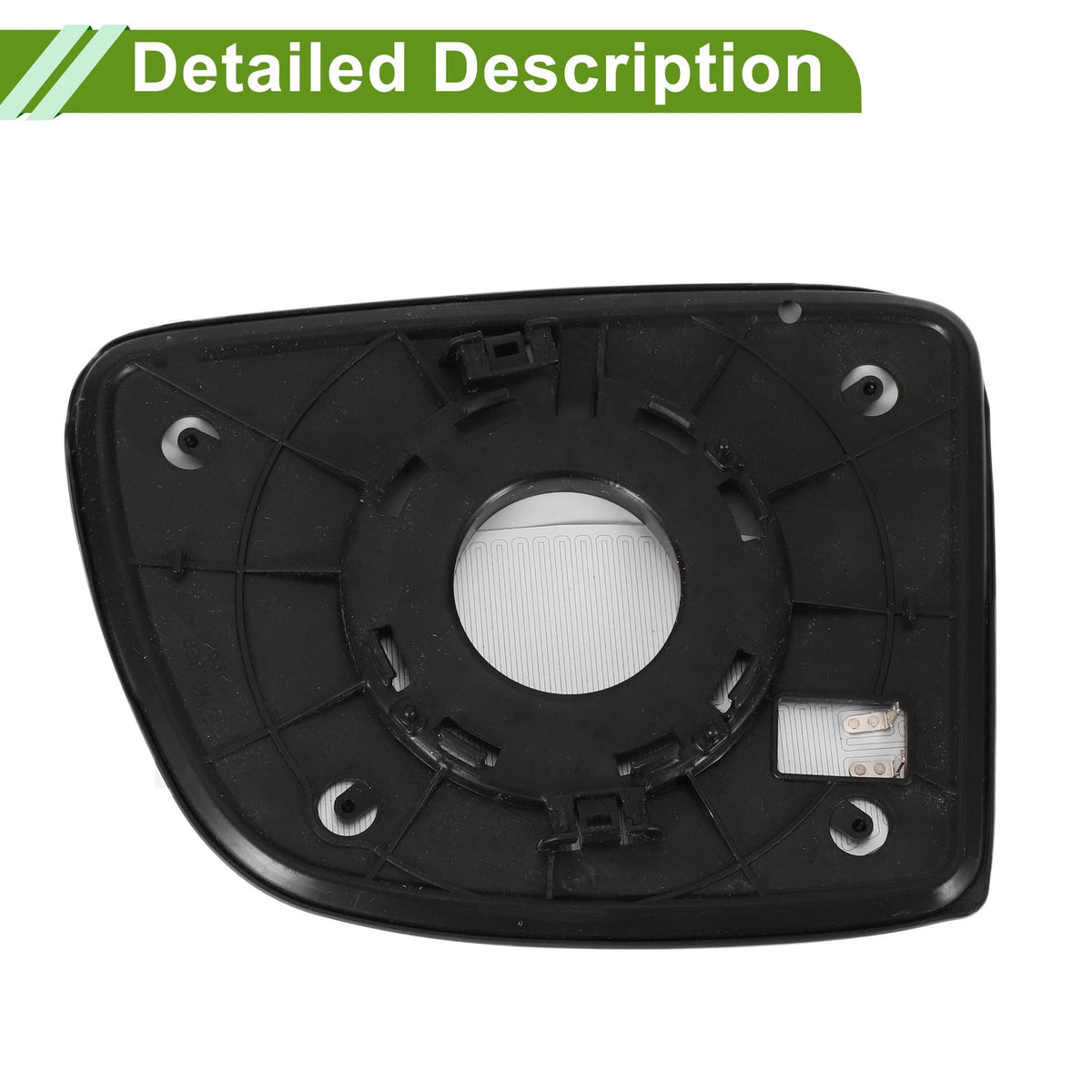Left Heated Mirror Glass for KIA Carens (2006–2012) No. 876111D900