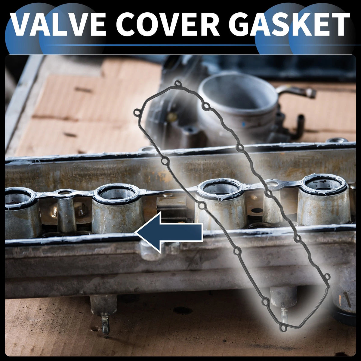 Valve Cover Gasket Replacement for Toyota Hilux Surf KZN130 (1993–1995)