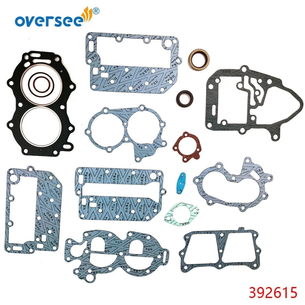 Power Head Gasket Kit for Johnson Evinrude 20/25/30/35HP (1990–2023) 0392615 0433941 18-4307