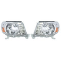 Headlight Set for Toyota Tacoma (2005–2011) Left/Right Halogen