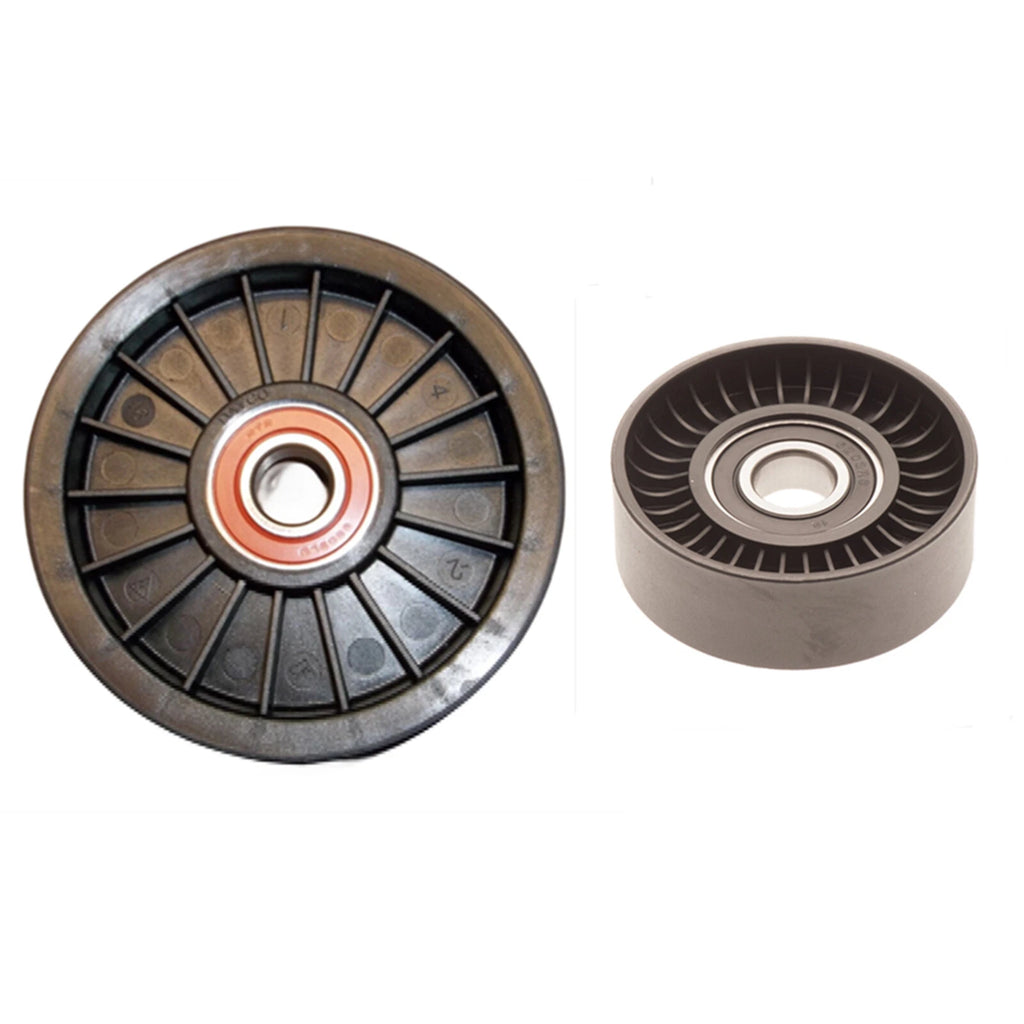 Set of 4 Serpentine Belt Idler Pulleys for Mercruiser V6 V8 (4.3–6.2 L MPI)
