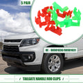 Tailgate Handle Rod Clips Replacement for Chevrolet Silverado 1999–2009