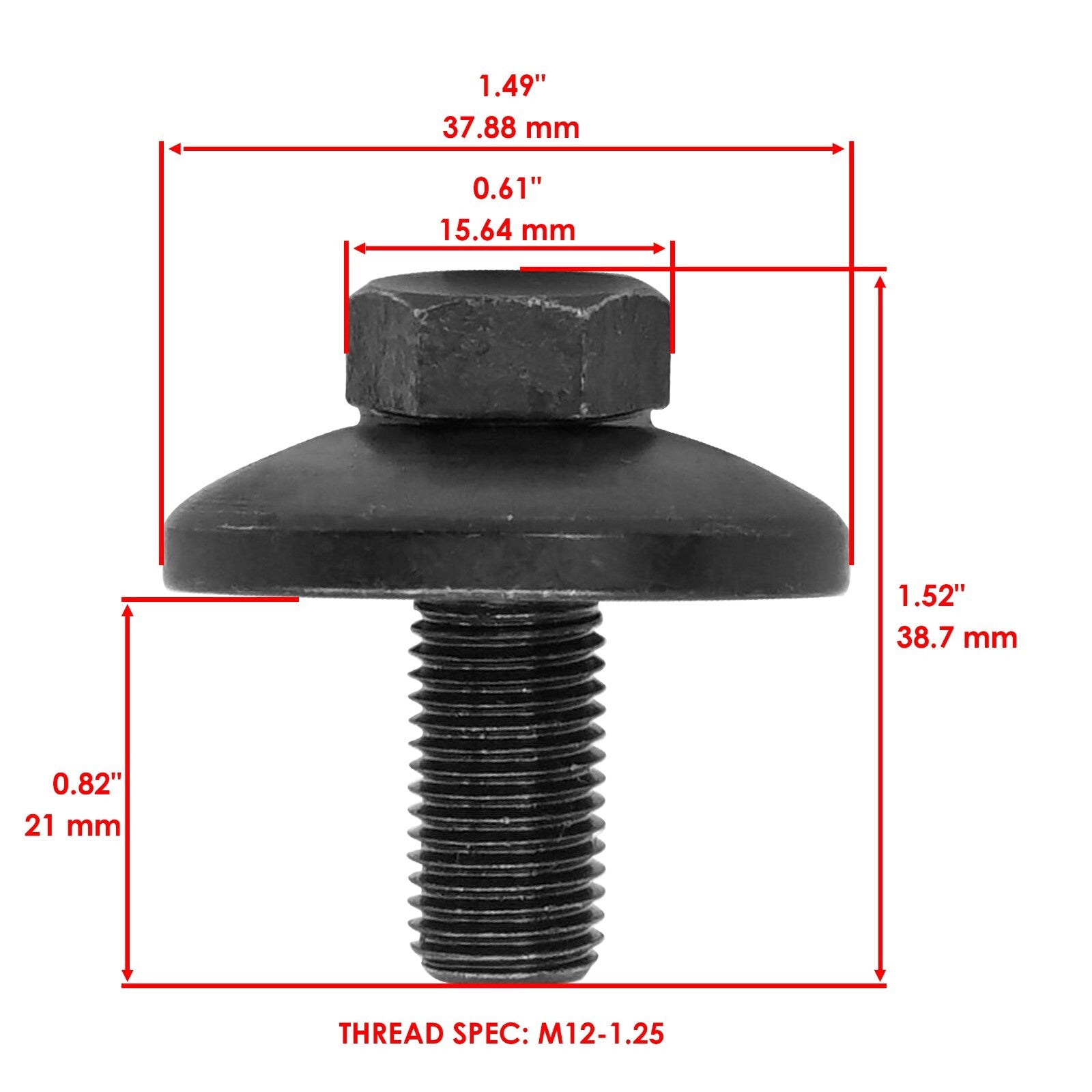 Deck Blade with Bolt Replacement for Poulan 42 inch (1995–2025)