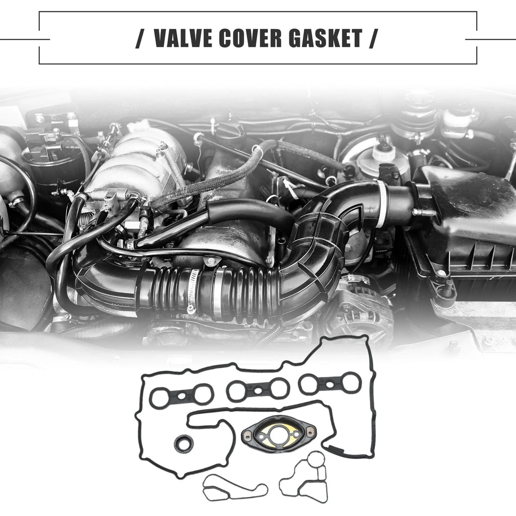 Engine Valve Cover Gasket Kit Replacement for BMW 528xi 535xi (2008–2013)