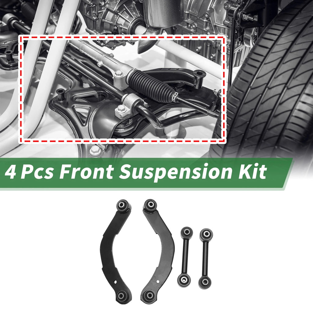 Rear Upper Control Arm Lateral Link Kit 4Pc for Jeep Compass (2007–2015)