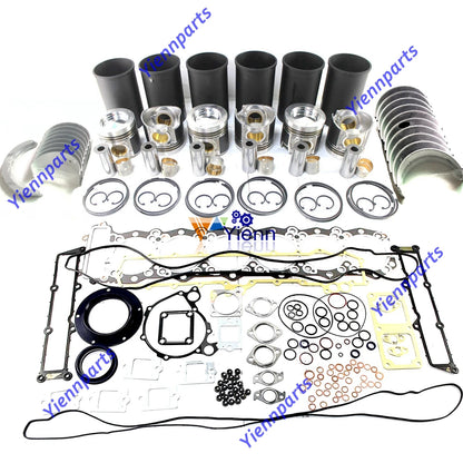 Overhaul Rebuild Kit 6M60 6M60-TLE for Mitsubishi Engine (KATO CR-350RI)