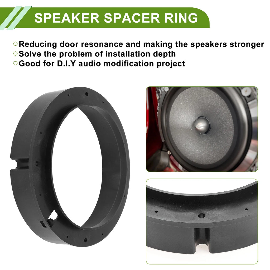 Tweeter Speaker Spacer Adapter Ring for Volkswagen Golf 6 VI (2009–2014)