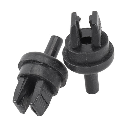 Black Plastic Parcel Shelf String Clips for Renault Clio Megane (2001–2016)