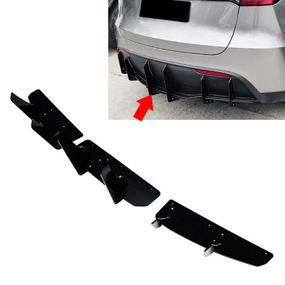 Rear Bumper Diffuser Lip Spoiler Kit for Tesla Model Y (2018–2025)